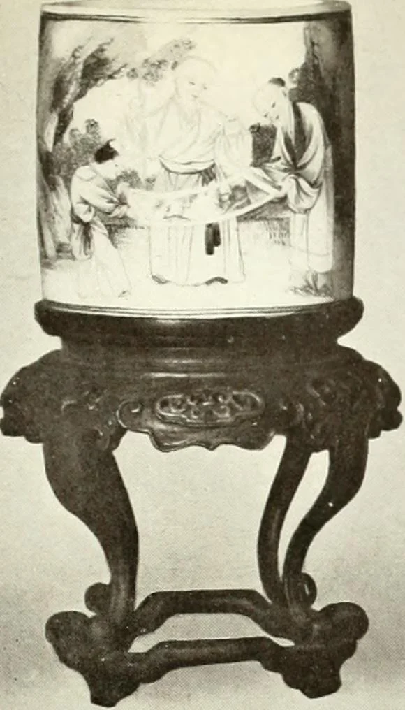 An illustration from Chinese pottery and porcelain : an account of the potter's art in China from primitive times to the present day, 1915, leaf 396
