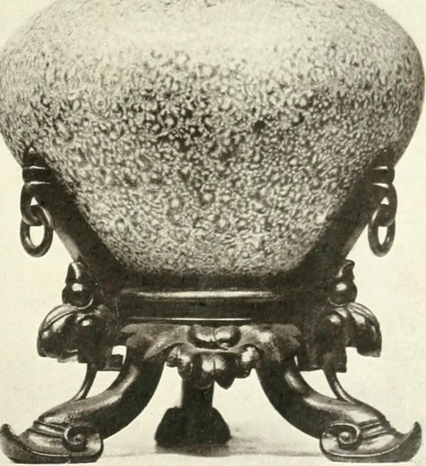 An illustration from Chinese pottery and porcelain : an account of the potter's art in China from primitive times to the present day, 1915, leaf 410