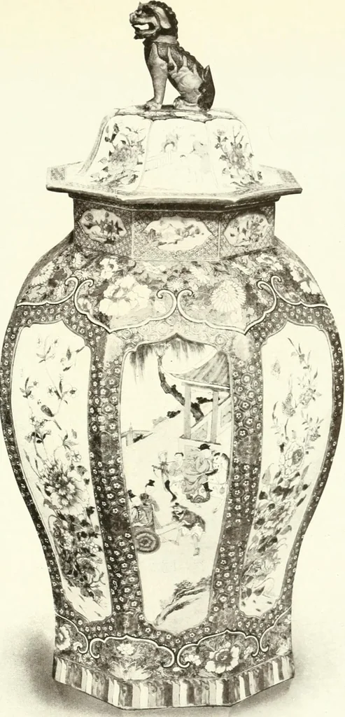 An illustration from Chinese pottery and porcelain : an account of the potter's art in China from primitive times to the present day, 1915, leaf 412