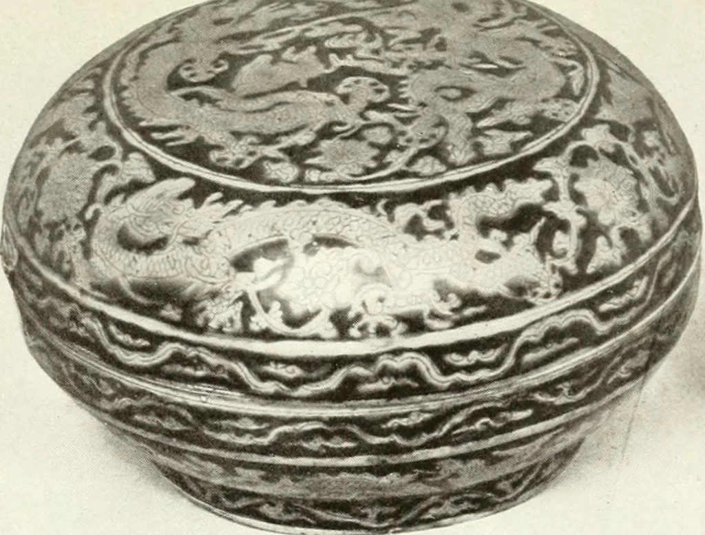 An illustration from Chinese pottery and porcelain : an account of the potter's art in China from primitive times to the present day, 1915, leaf 88
