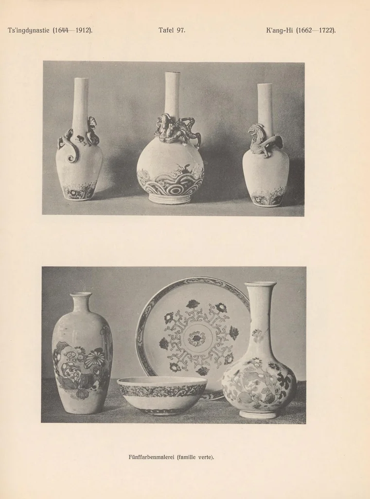 An illustration from Chinesisches Porzellan. : Seine Geschichte, Kunst und Technik, 1913, leaf 233