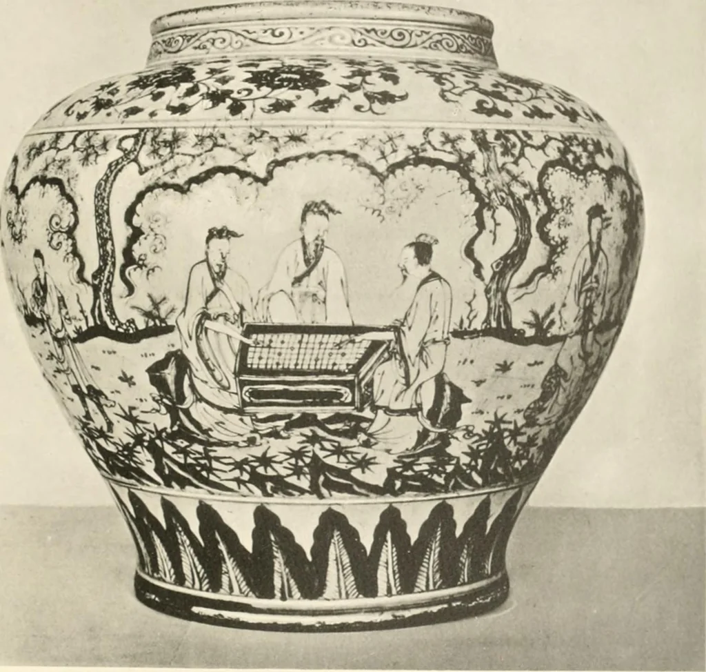 An illustration from Chinesisches Porzellan : seine Geschichte, Kunst und Technik, 1913, leaf 100