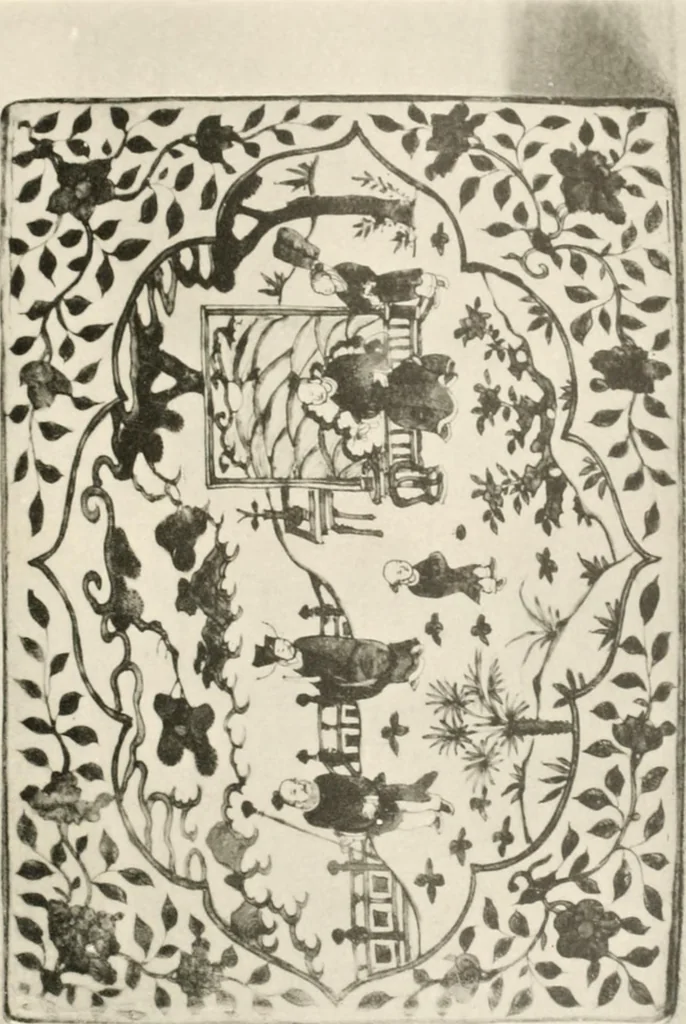 An illustration from Chinesisches Porzellan : seine Geschichte, Kunst und Technik, 1913, leaf 108