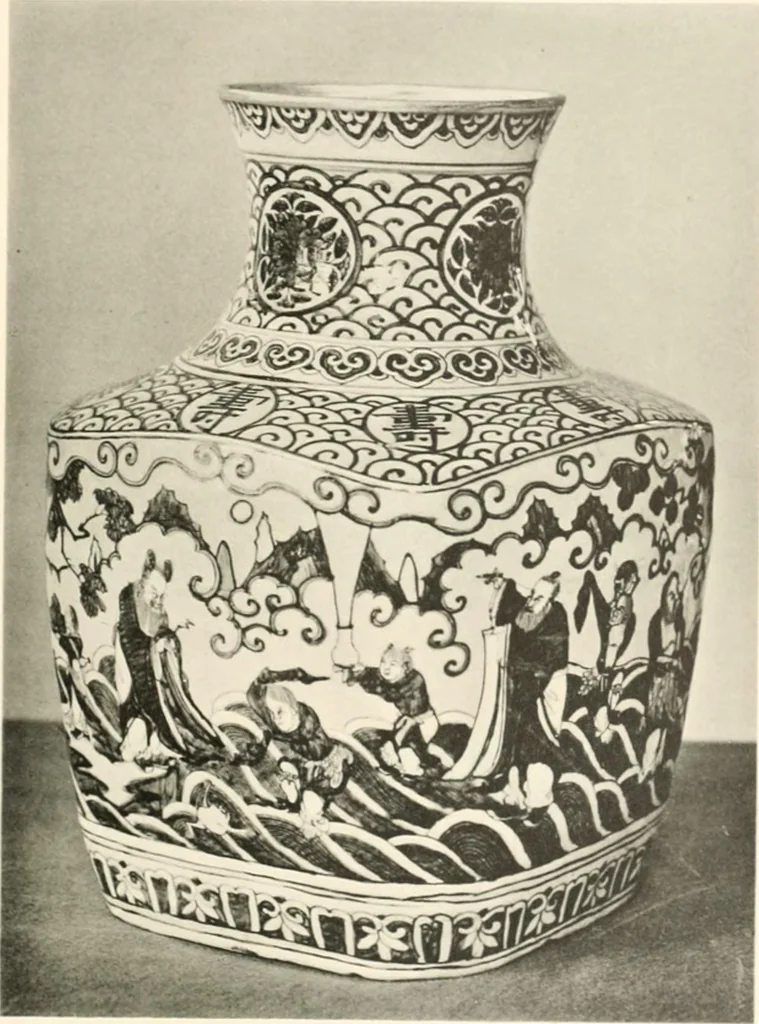 An illustration from Chinesisches Porzellan : seine Geschichte, Kunst und Technik, 1913, leaf 112