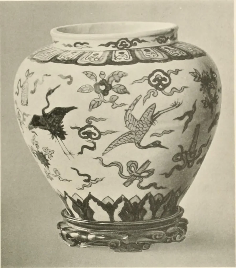 An illustration from Chinesisches Porzellan : seine Geschichte, Kunst und Technik, 1913, leaf 114