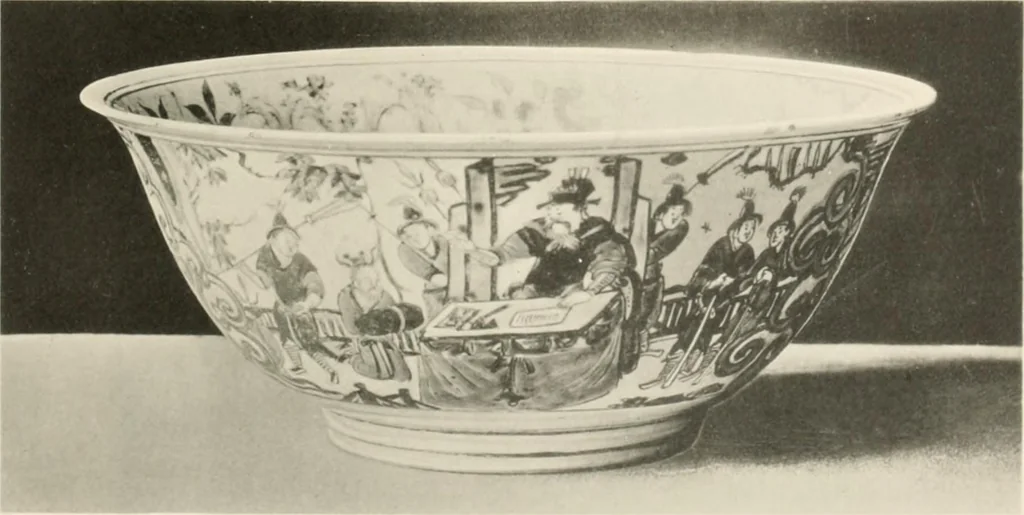 An illustration from Chinesisches Porzellan : seine Geschichte, Kunst und Technik, 1913, leaf 114