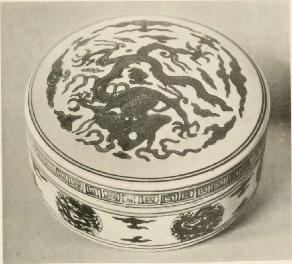 An illustration from Chinesisches Porzellan : seine Geschichte, Kunst und Technik, 1913, leaf 122