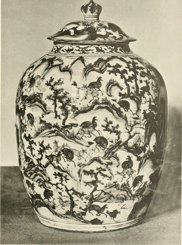 An illustration from Chinesisches Porzellan : seine Geschichte, Kunst und Technik, 1913, leaf 130