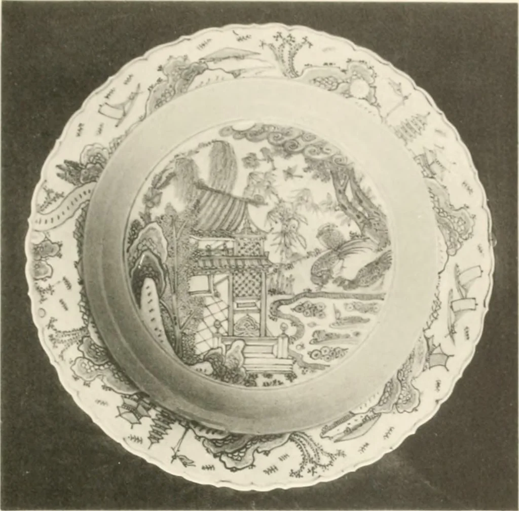 An illustration from Chinesisches Porzellan : seine Geschichte, Kunst und Technik, 1913, leaf 138