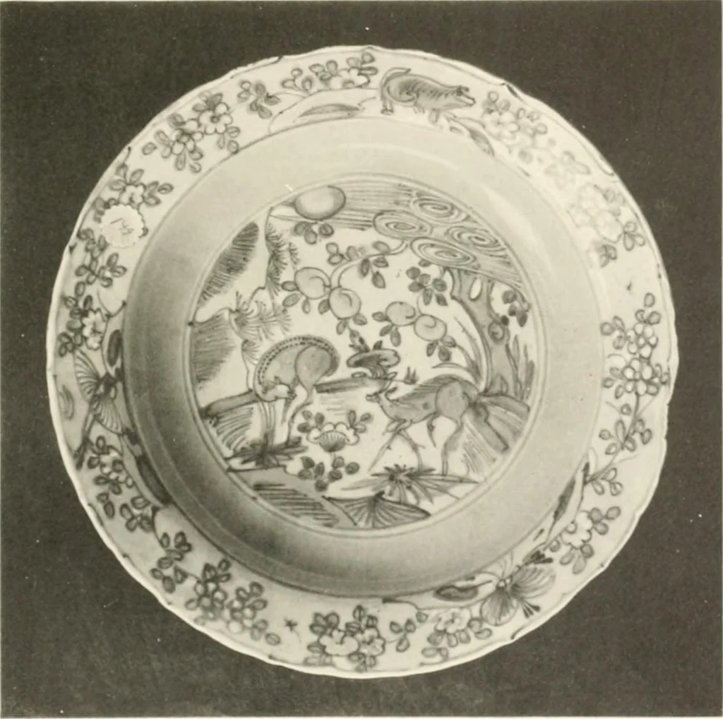 An illustration from Chinesisches Porzellan : seine Geschichte, Kunst und Technik, 1913, leaf 138