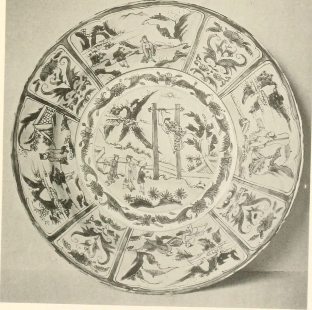 An illustration from Chinesisches Porzellan : seine Geschichte, Kunst und Technik, 1913, leaf 142