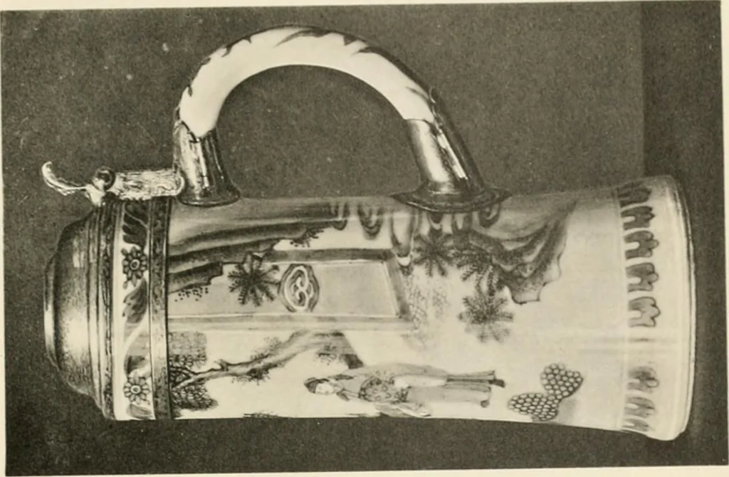 An illustration from Chinesisches Porzellan : seine Geschichte, Kunst und Technik, 1913, leaf 144