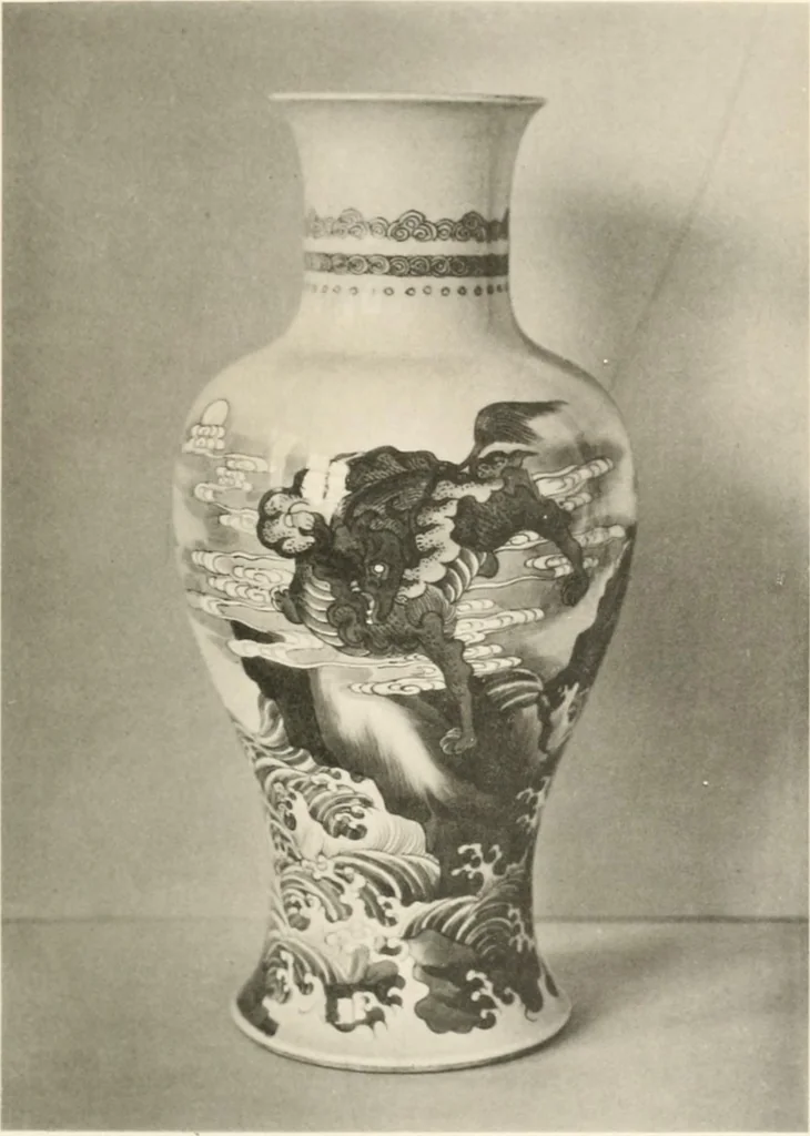 An illustration from Chinesisches Porzellan : seine Geschichte, Kunst und Technik, 1913, leaf 172