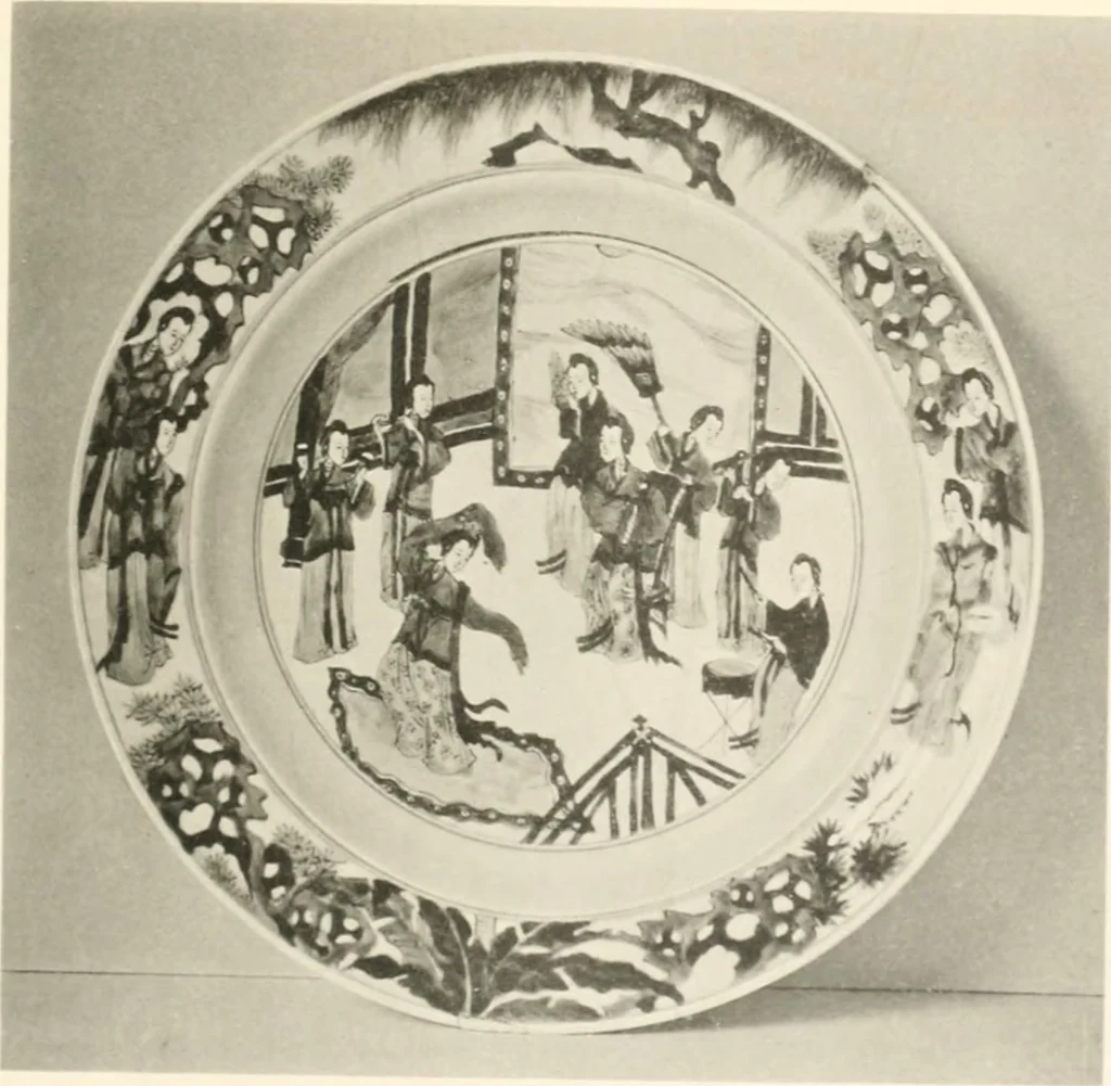 An illustration from Chinesisches Porzellan : seine Geschichte, Kunst und Technik, 1913, leaf 174