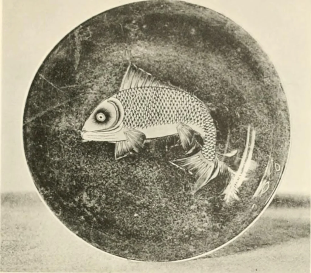 An illustration from Chinesisches Porzellan : seine Geschichte, Kunst und Technik, 1913, leaf 184