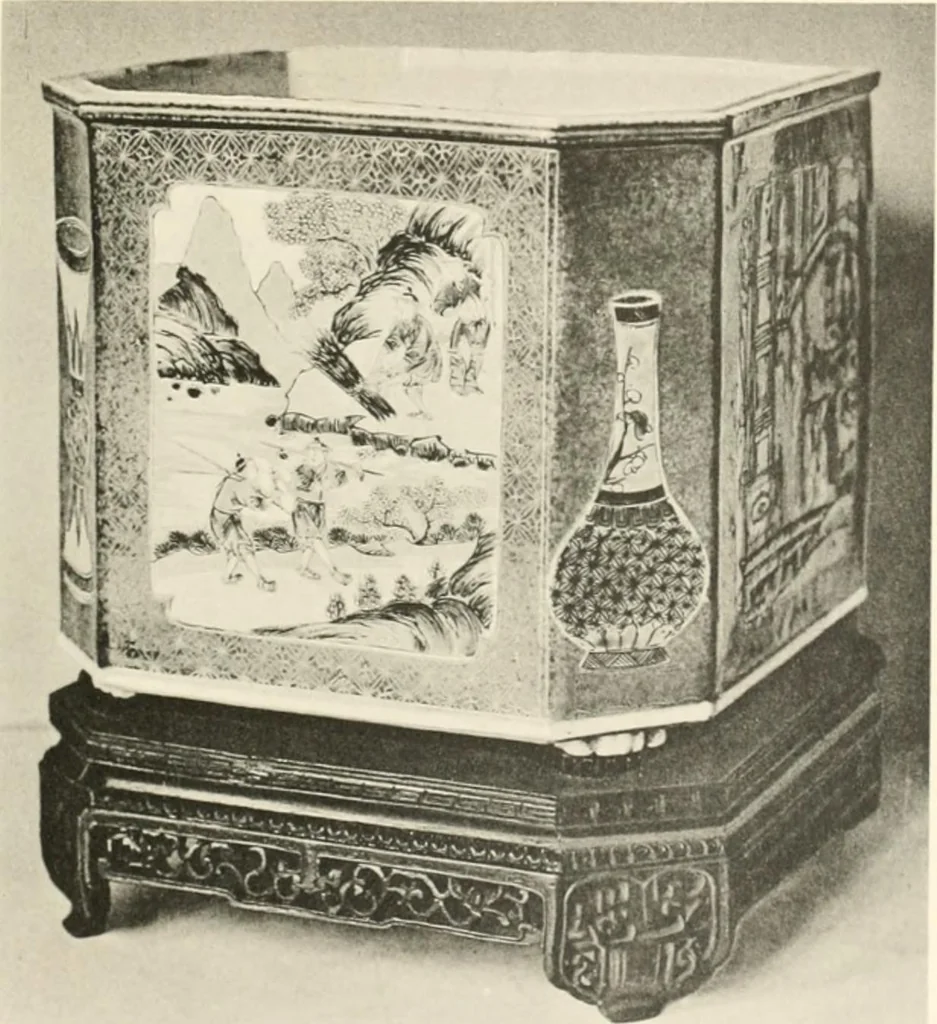 An illustration from Chinesisches Porzellan : seine Geschichte, Kunst und Technik, 1913, leaf 184