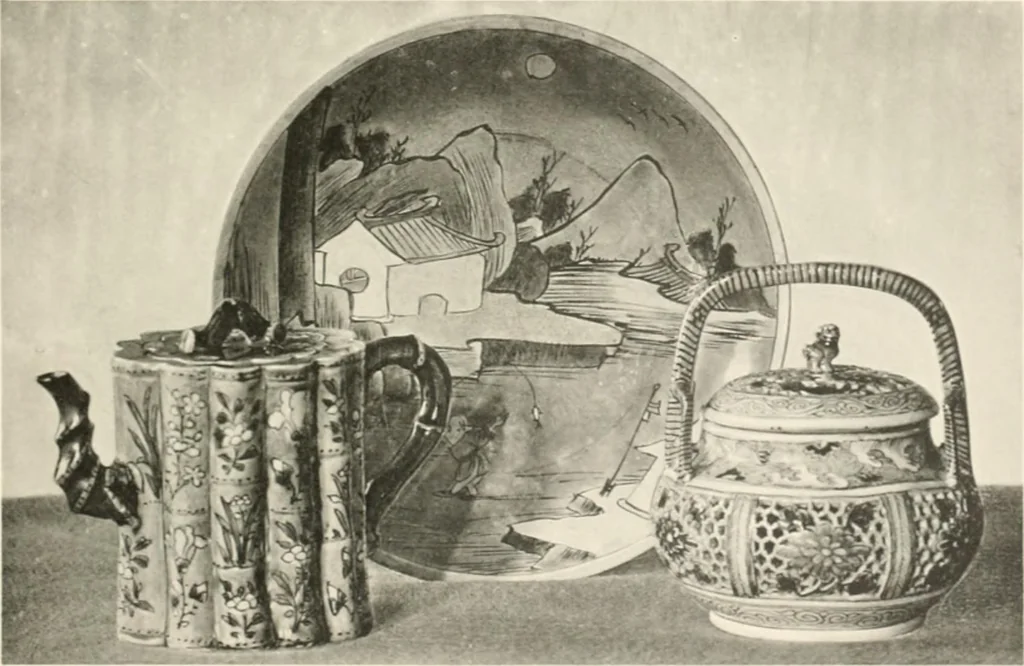 An illustration from Chinesisches Porzellan : seine Geschichte, Kunst und Technik, 1913, leaf 204