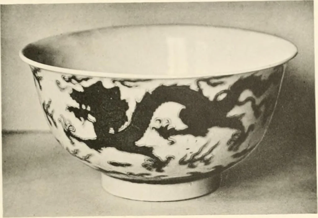 An illustration from Chinesisches Porzellan : seine Geschichte, Kunst und Technik, 1913, leaf 206