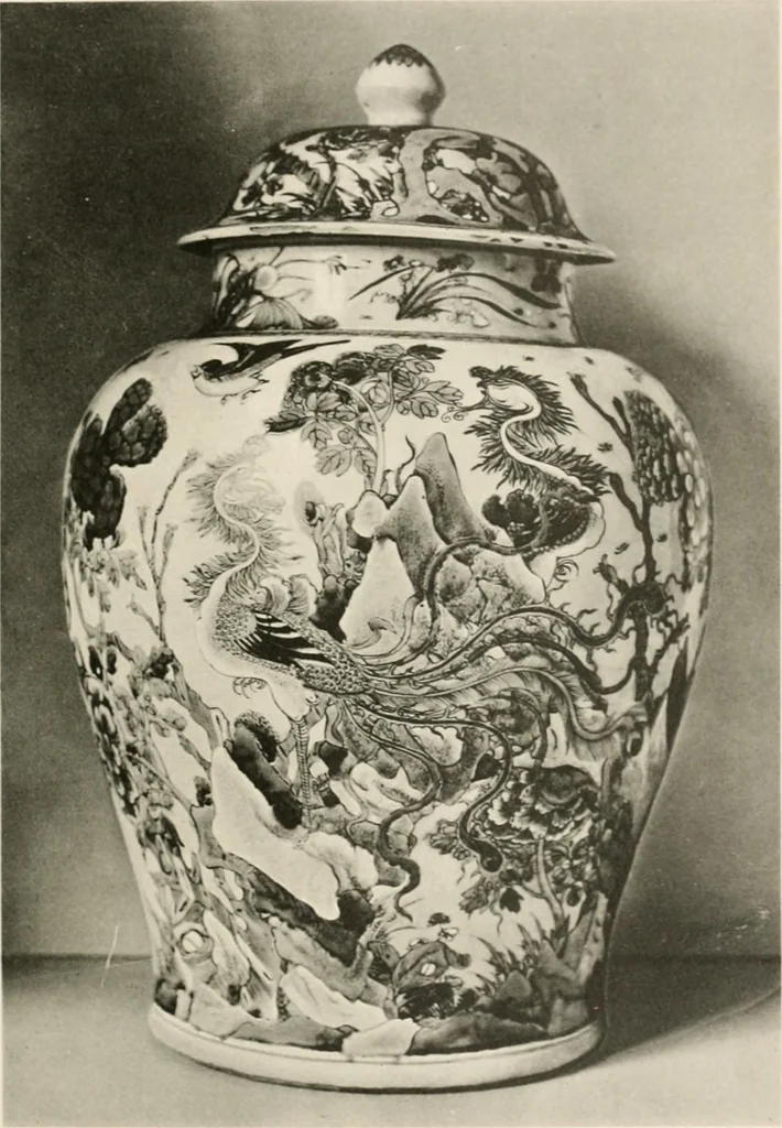An illustration from Chinesisches Porzellan : seine Geschichte, Kunst und Technik, 1913, leaf 216