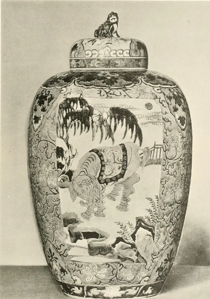 An illustration from Chinesisches Porzellan : seine Geschichte, Kunst und Technik, 1913, leaf 218