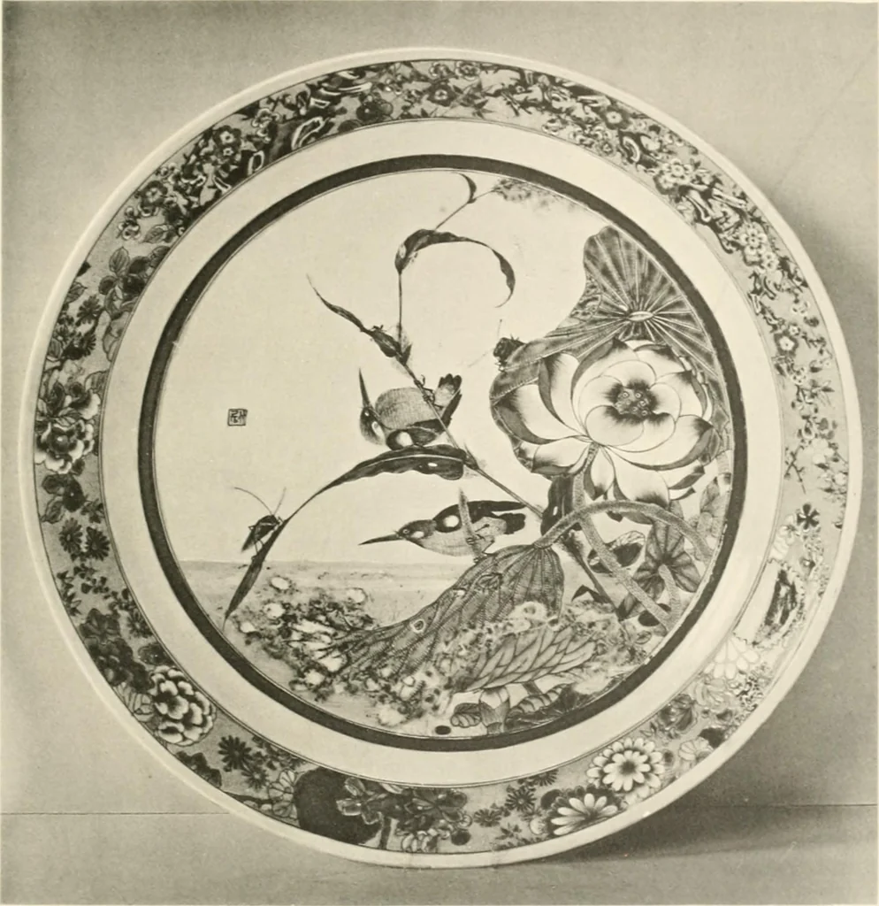 An illustration from Chinesisches Porzellan : seine Geschichte, Kunst und Technik, 1913, leaf 222