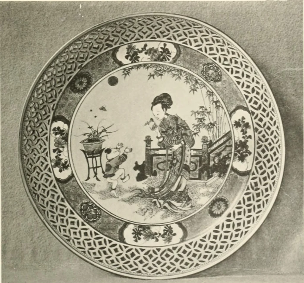 An illustration from Chinesisches Porzellan : seine Geschichte, Kunst und Technik, 1913, leaf 228