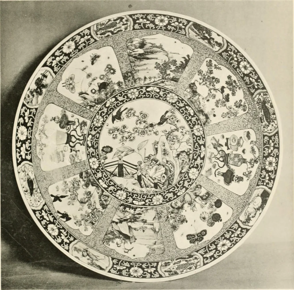 An illustration from Chinesisches Porzellan : seine Geschichte, Kunst und Technik, 1913, leaf 234