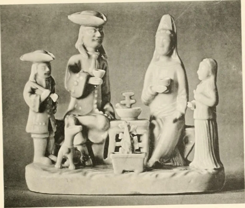An illustration from Chinesisches Porzellan : seine Geschichte, Kunst und Technik, 1913, leaf 248