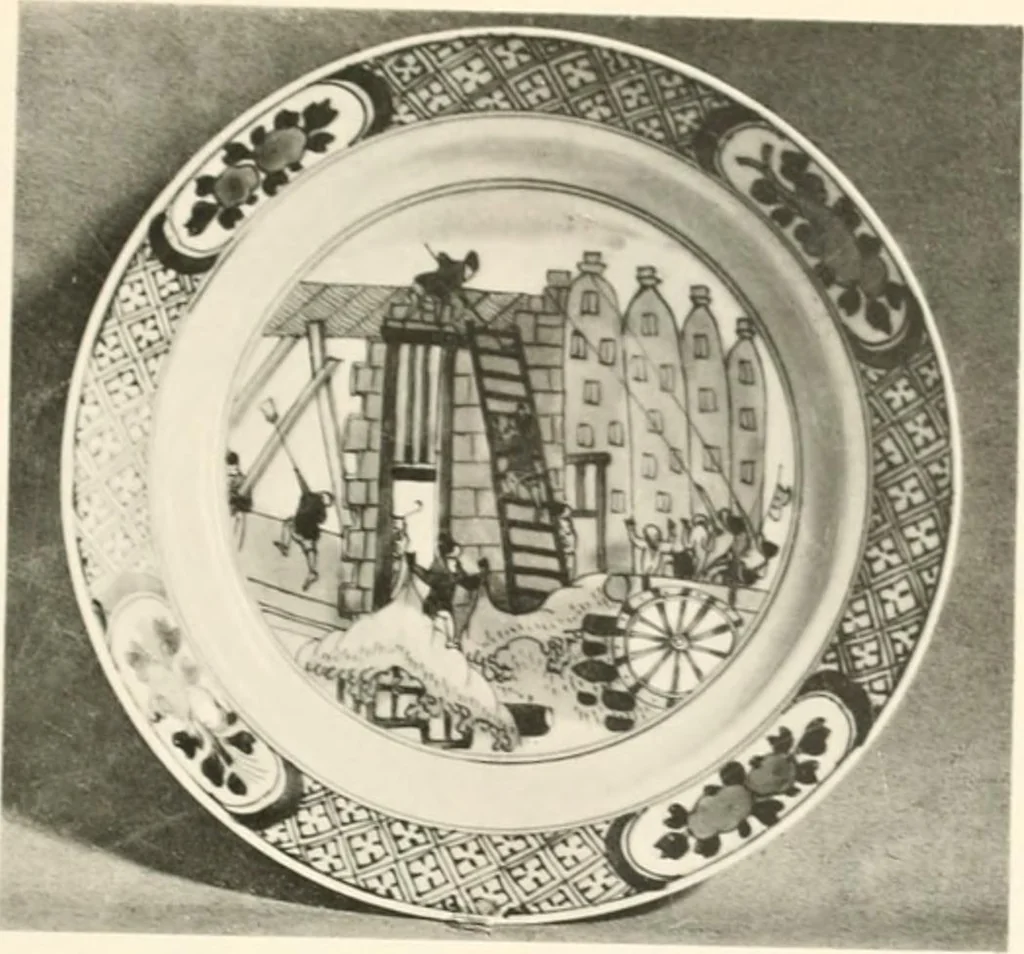 An illustration from Chinesisches Porzellan : seine Geschichte, Kunst und Technik, 1913, leaf 250