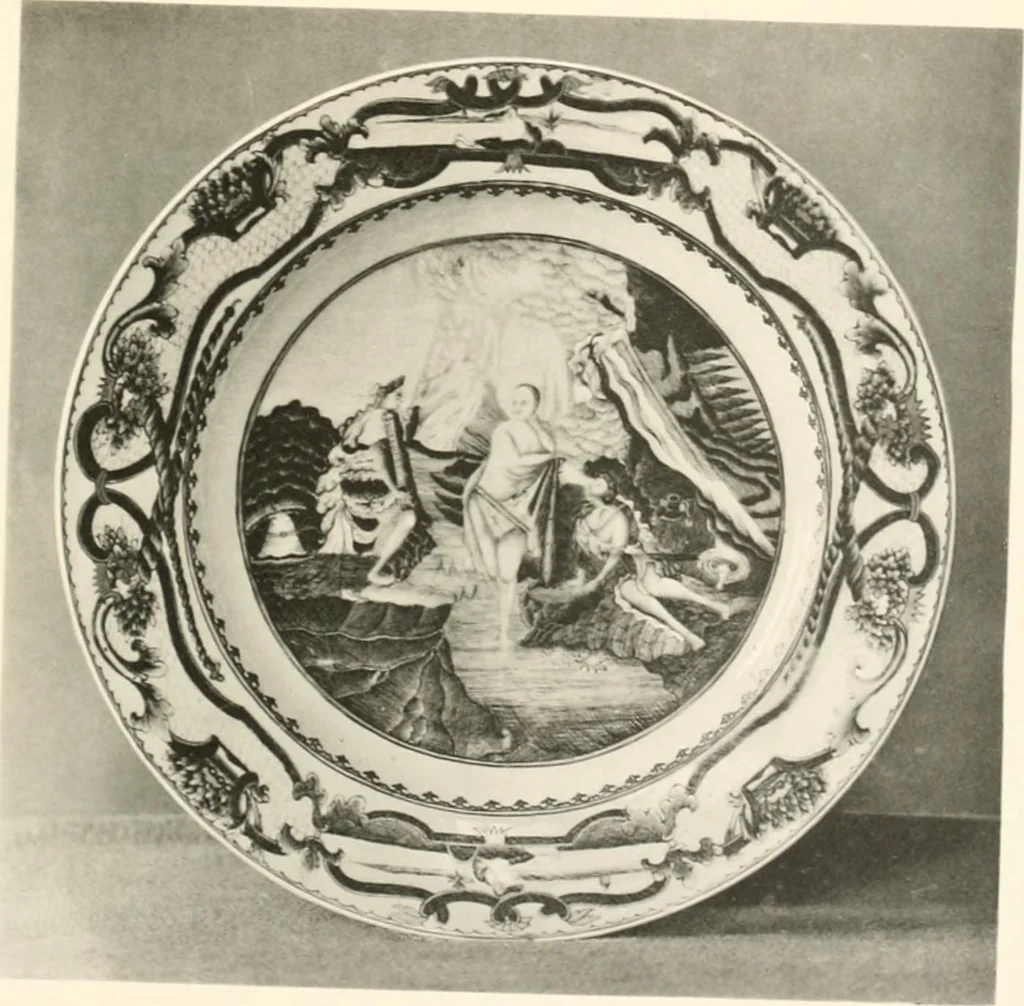 An illustration from Chinesisches Porzellan : seine Geschichte, Kunst und Technik, 1913, leaf 250