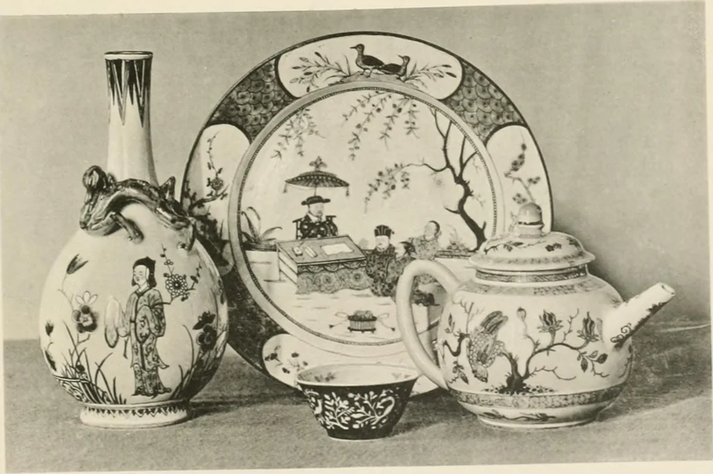 An illustration from Chinesisches Porzellan : seine Geschichte, Kunst und Technik, 1913, leaf 252