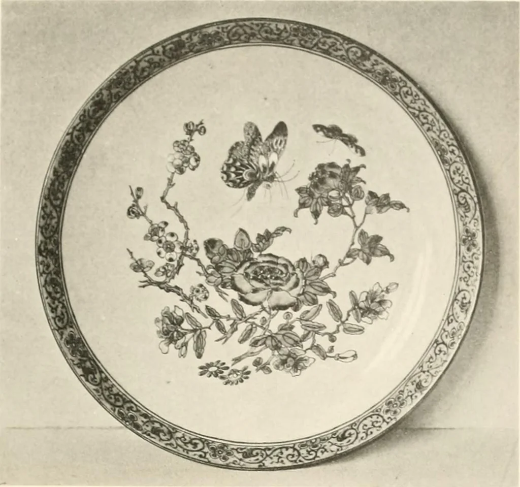 An illustration from Chinesisches Porzellan : seine Geschichte, Kunst und Technik, 1913, leaf 256
