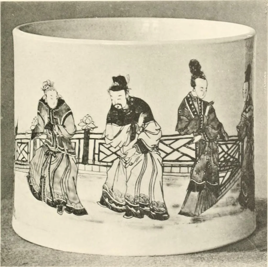 An illustration from Chinesisches Porzellan : seine Geschichte, Kunst und Technik, 1913, leaf 256