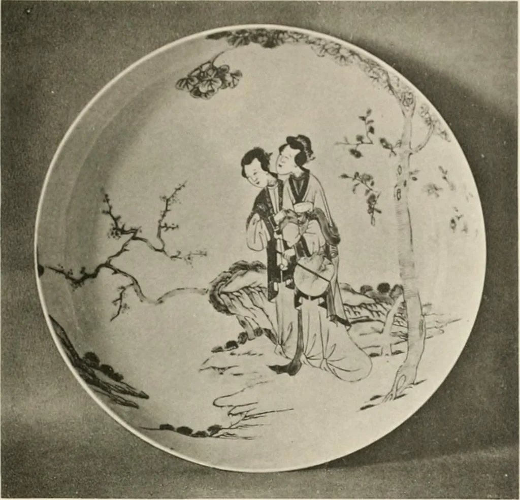 An illustration from Chinesisches Porzellan : seine Geschichte, Kunst und Technik, 1913, leaf 258