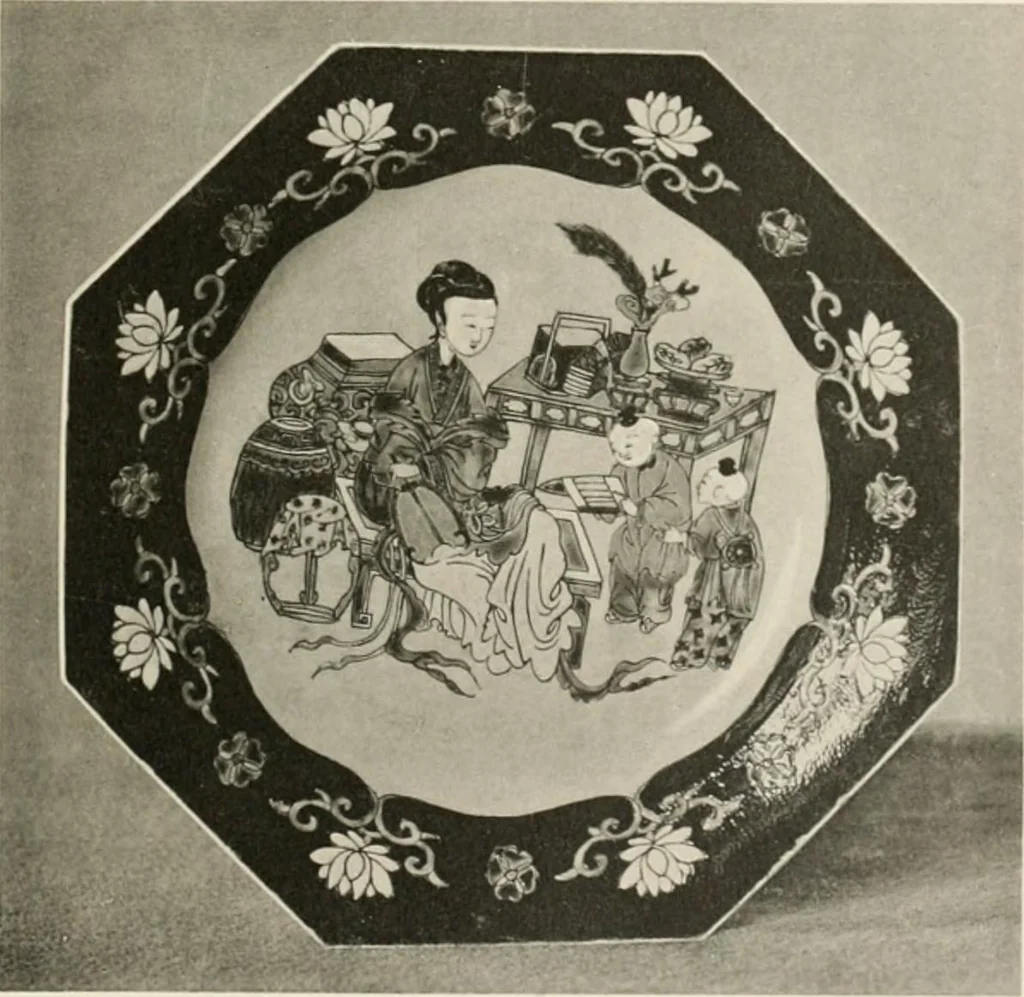 An illustration from Chinesisches Porzellan : seine Geschichte, Kunst und Technik, 1913, leaf 258