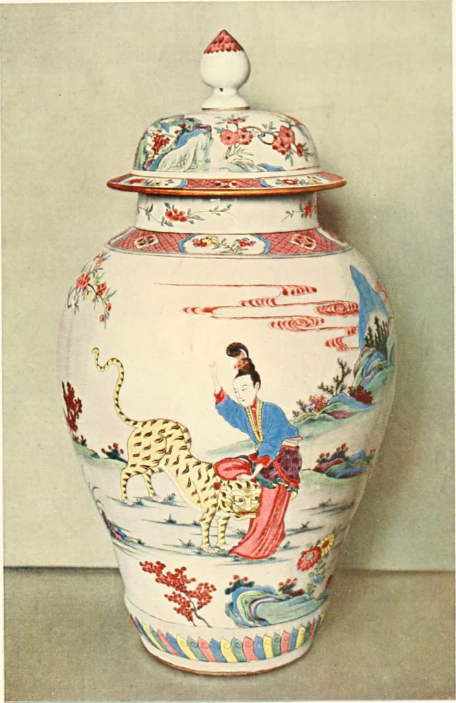 An illustration from Chinesisches Porzellan : seine Geschichte, Kunst und Technik, 1913, leaf 264