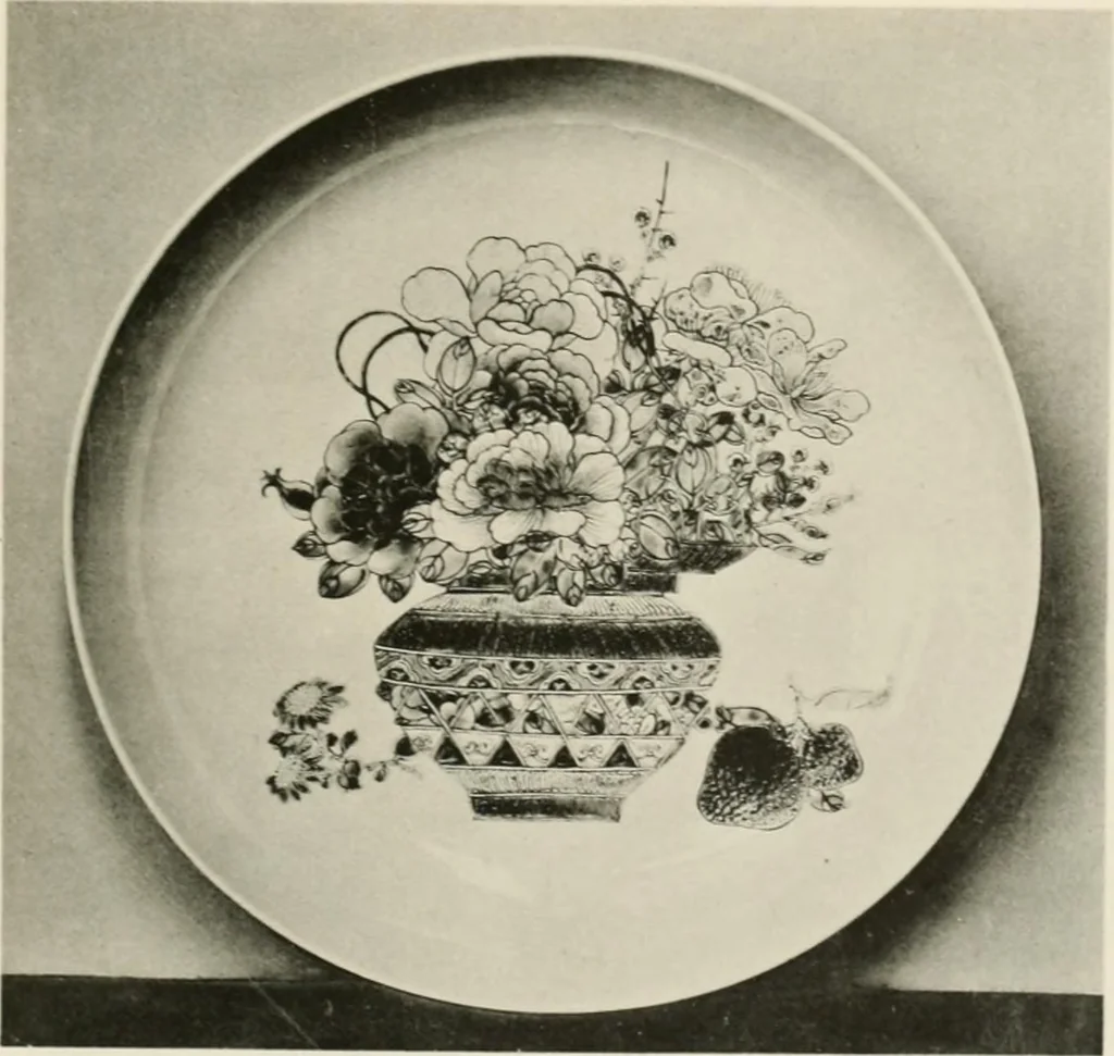 An illustration from Chinesisches Porzellan : seine Geschichte, Kunst und Technik, 1913, leaf 266