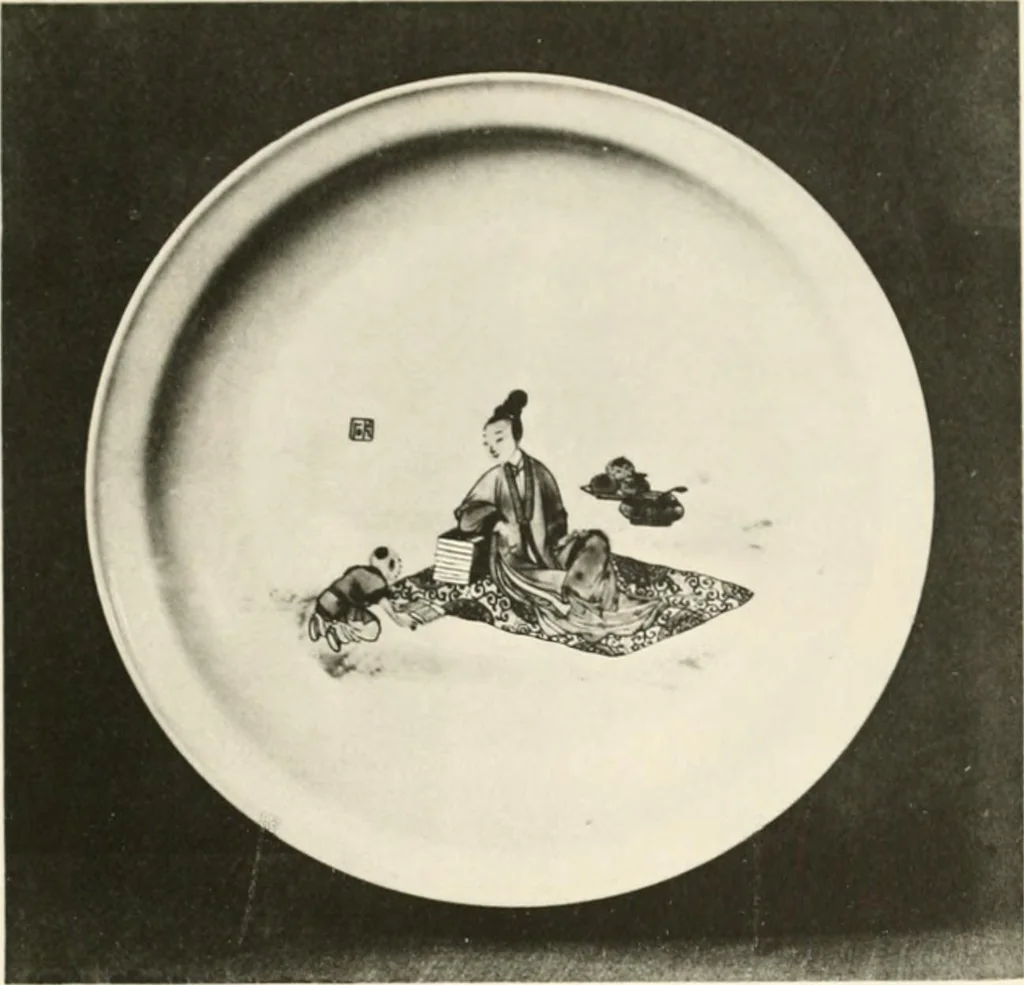 An illustration from Chinesisches Porzellan : seine Geschichte, Kunst und Technik, 1913, leaf 268