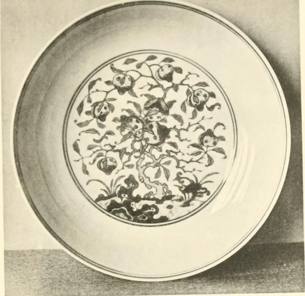 An illustration from Chinesisches Porzellan : seine Geschichte, Kunst und Technik, 1913, leaf 272