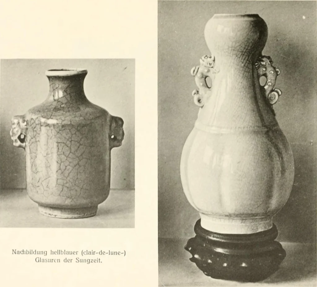 An illustration from Chinesisches Porzellan : seine Geschichte, Kunst und Technik, 1913, leaf 282