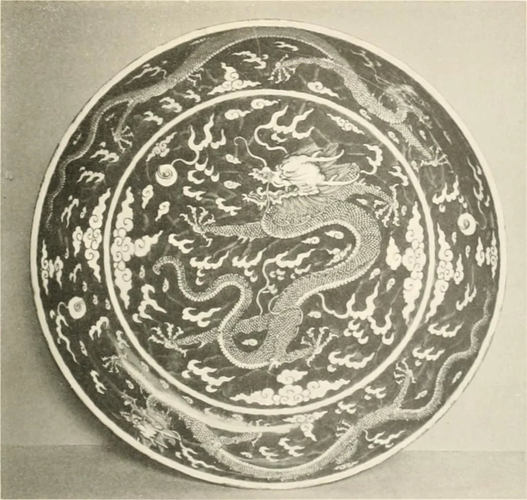 An illustration from Chinesisches Porzellan : seine Geschichte, Kunst und Technik, 1913, leaf 304