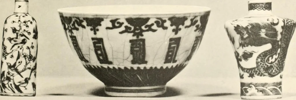An illustration from Chinesisches Porzellan : seine Geschichte, Kunst und Technik, 1913, leaf 308