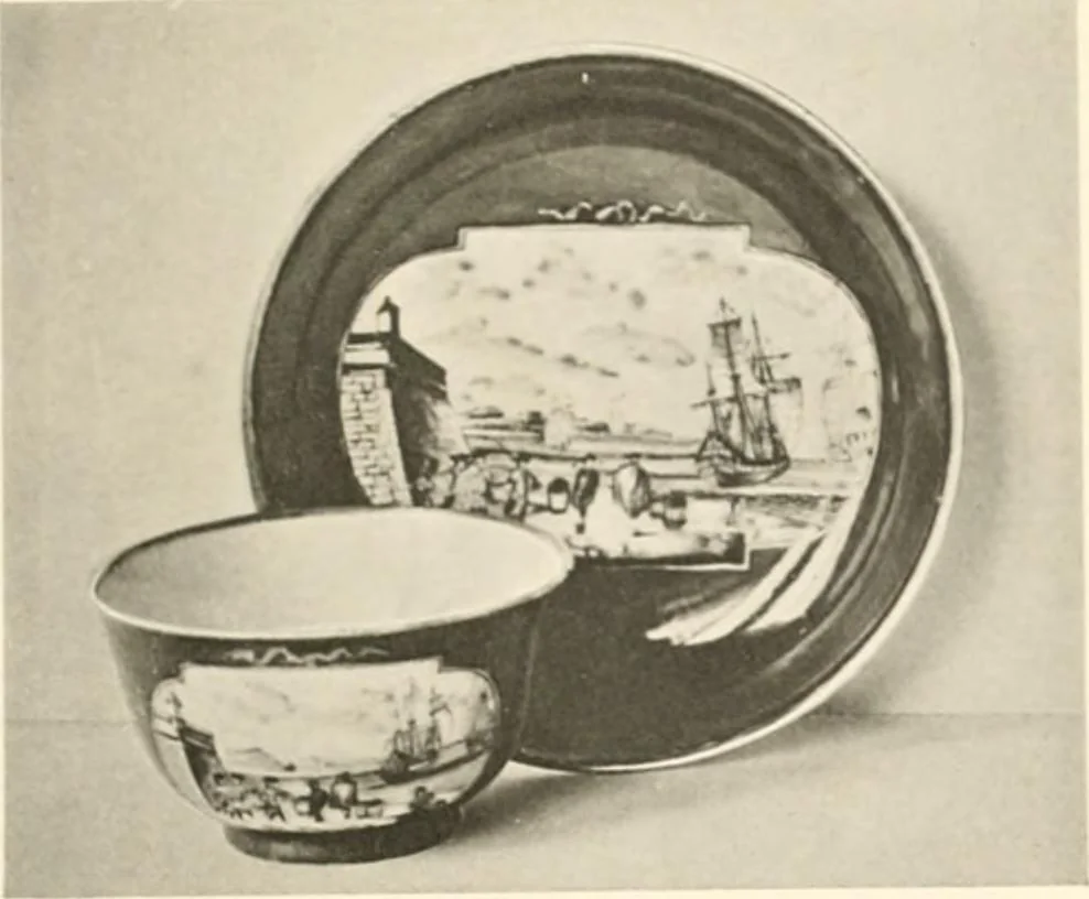 An illustration from Chinesisches Porzellan : seine Geschichte, Kunst und Technik, 1913, leaf 312