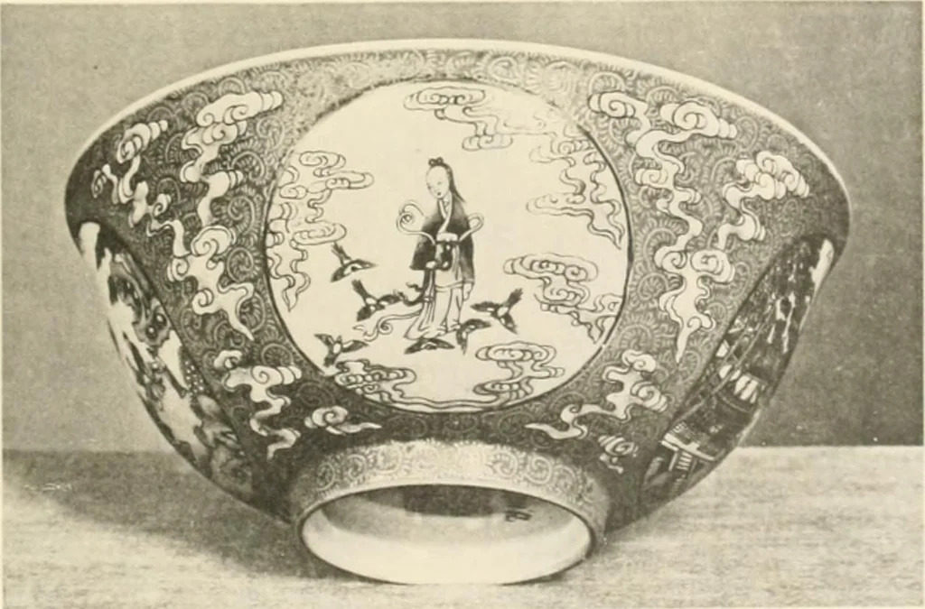An illustration from Chinesisches Porzellan : seine Geschichte, Kunst und Technik, 1913, leaf 316