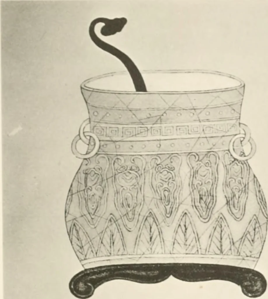 An illustration from Chinesisches Porzellan : seine Geschichte, Kunst und Technik, 1913, leaf 46