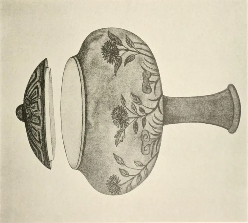 An illustration from Chinesisches Porzellan : seine Geschichte, Kunst und Technik, 1913, leaf 64