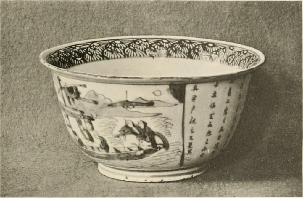 An illustration from Chinesisches Porzellan : seine Geschichte, Kunst und Technik, 1913, leaf 84