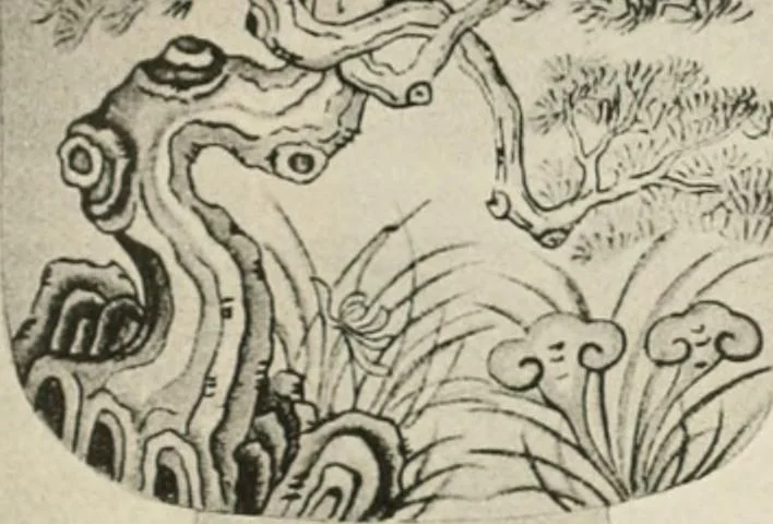 An illustration from Chinesisches Porzellan : seine Geschichte, Kunst und Technik, 1913, leaf 86