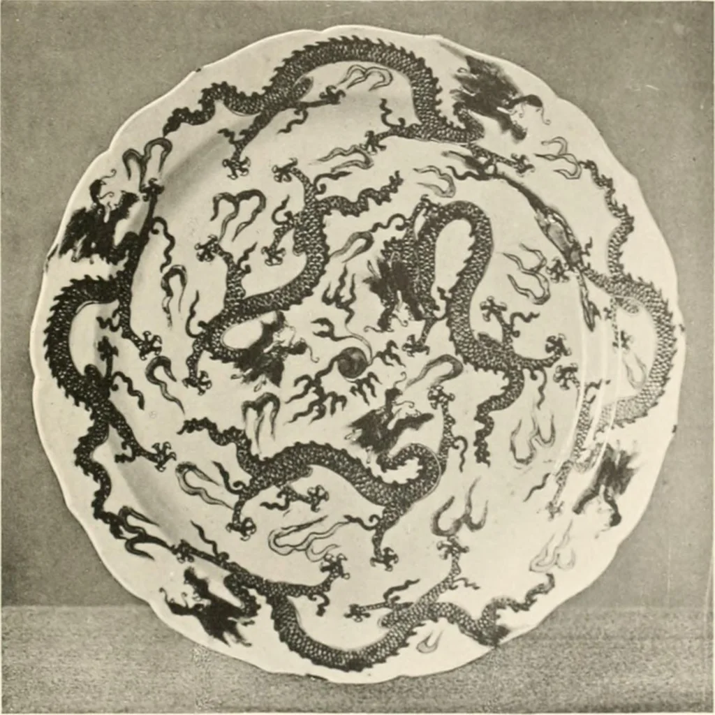 An illustration from Chinesisches Porzellan : seine Geschichte, Kunst und Technik, 1913, leaf 90