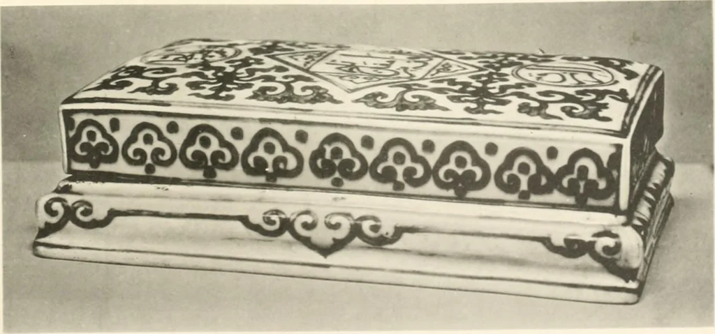An illustration from Chinesisches Porzellan : seine Geschichte, Kunst und Technik, 1913, leaf 98